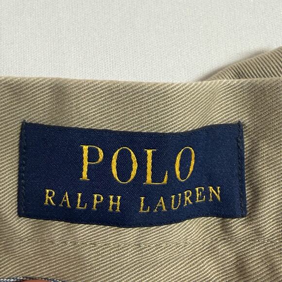 MEN'S RALPH LAUREN POLO CLASSIC CHINO BEIGE SHORTS SIZE 42 RN41381 GOLF SHORT - Picture 7 of 15
